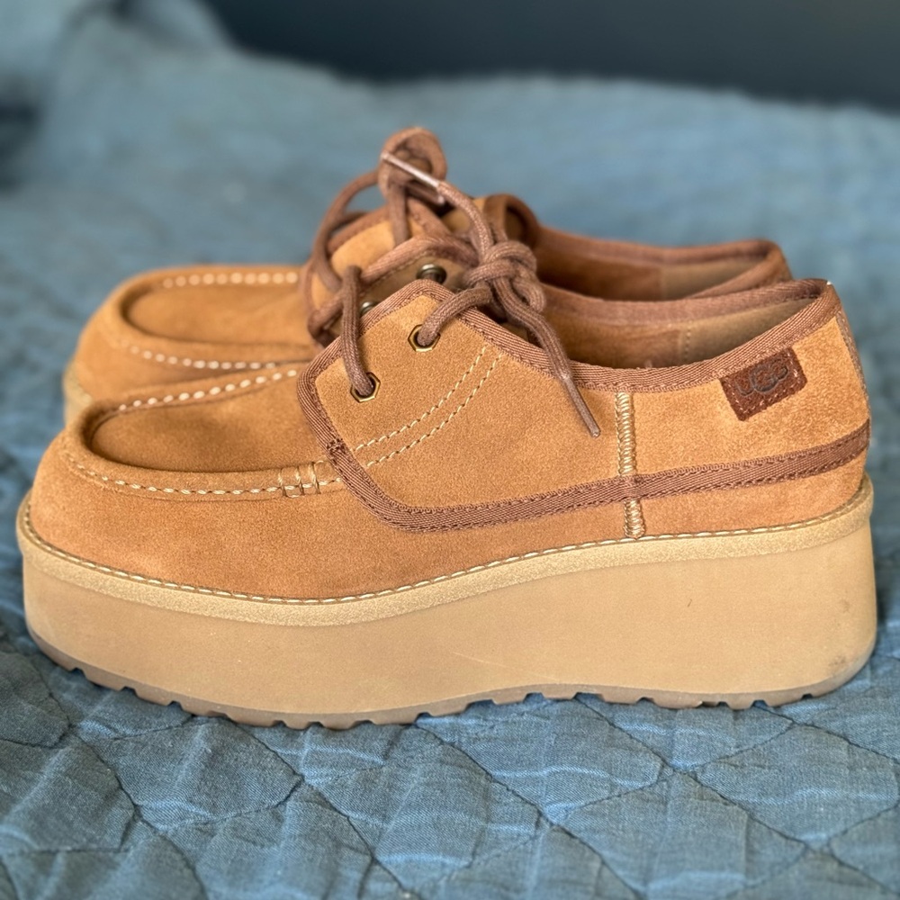 UGG® CITYFUNC LACE-UP PLATFORM SHOES